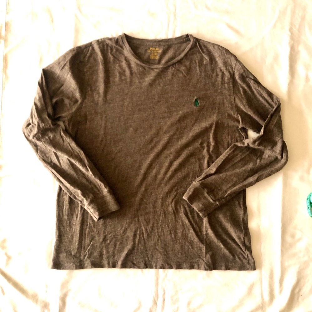Men’s Polo by Ralph Lauren heather brown tee